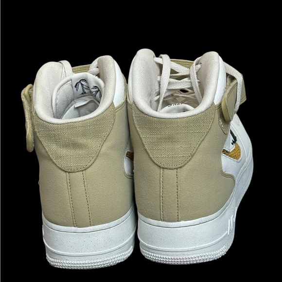 NIKE Air Force 1 Mid 07 LV8 Next Nature 
DM0119-100 Sail Wheat
Grass Gold Size14 - Picture 5 of 16